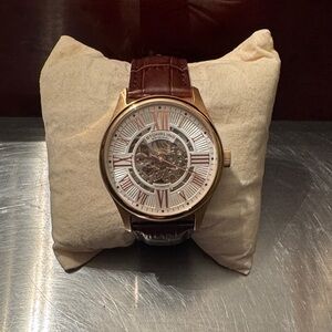 Stuhrling Original Atrium Skeleton Automatic Self Winding Men’s Watch